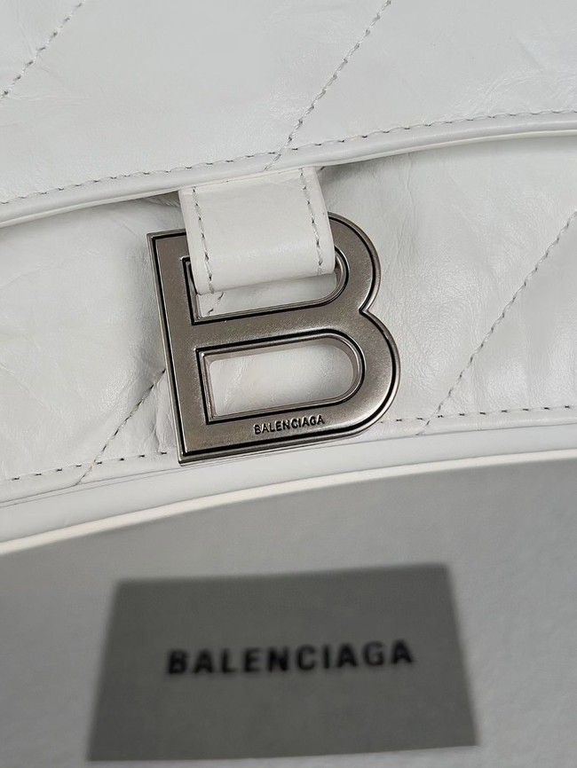 Balenciaga HOURGLASS With Chain 92886 WHITE