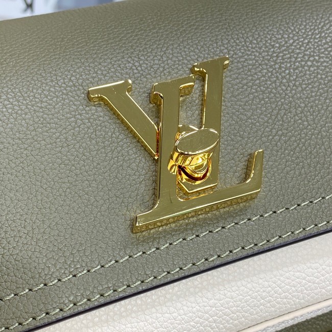 Louis Vuitton LOCKME TENDER M58554 Light Khaki Green