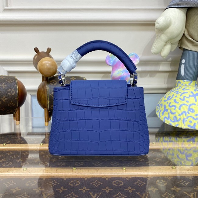 Louis Vuitton CAPUCINES MINI N93163 blue