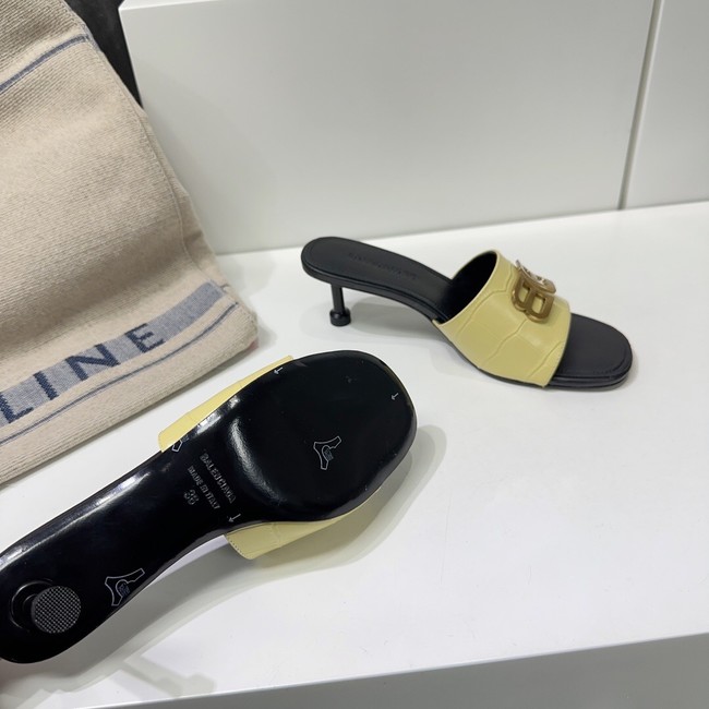 Balenciaga slippers heel height 7CM 93241-2