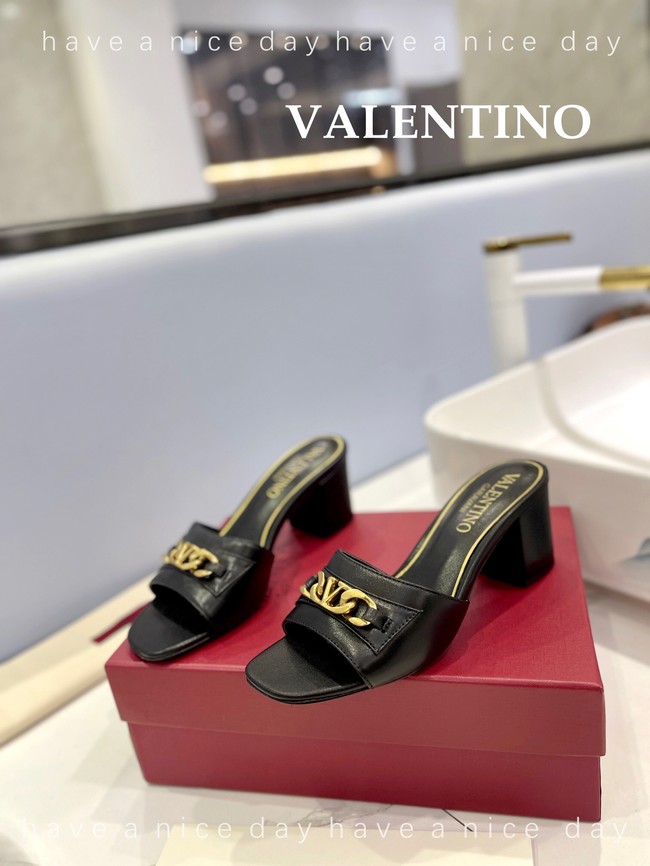Valentino slippers heel height 5.5CM 93326-2