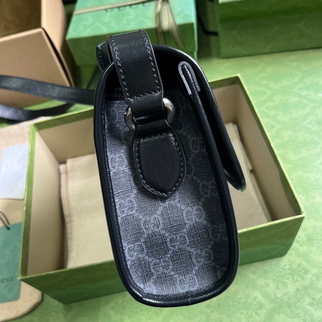 Gucci GG messenger bag with Interlocking G 745679 black