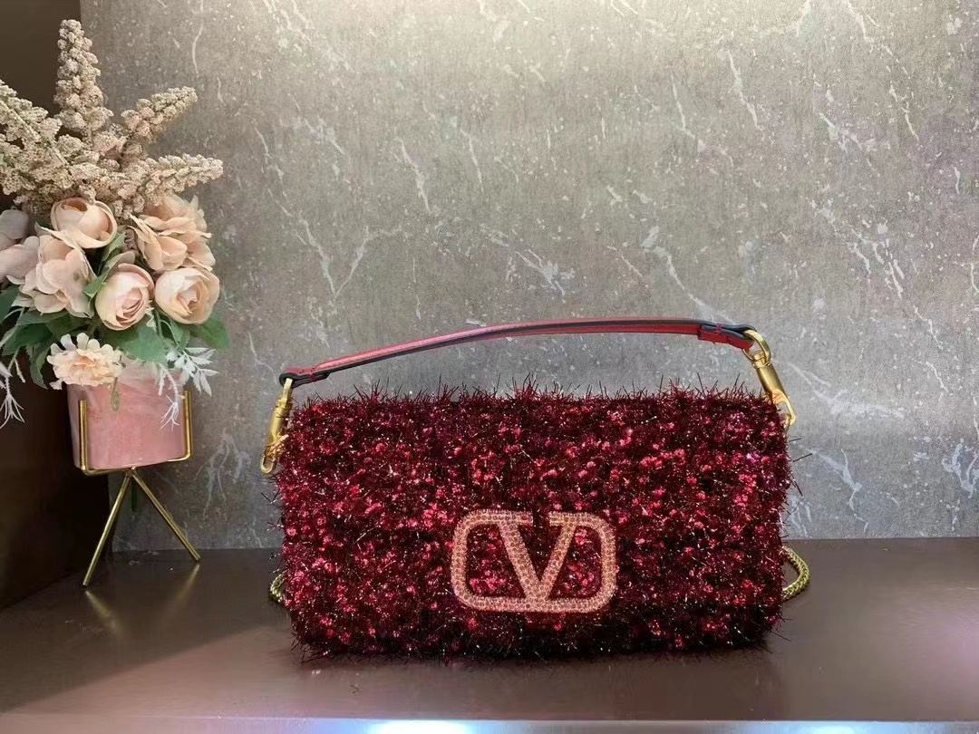 VALENTINO LOCO Imitation crystal handbag 0K30-1
