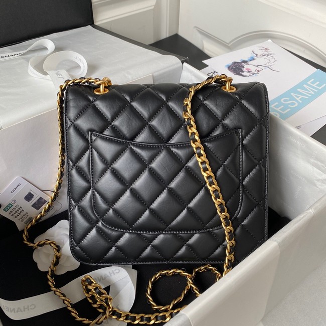 Chanel SMALL FLAP BAG AS3932 BLACK
