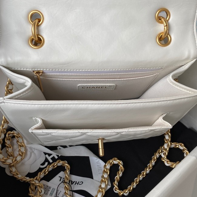 Chanel SMALL FLAP BAG AS3932 WHITE