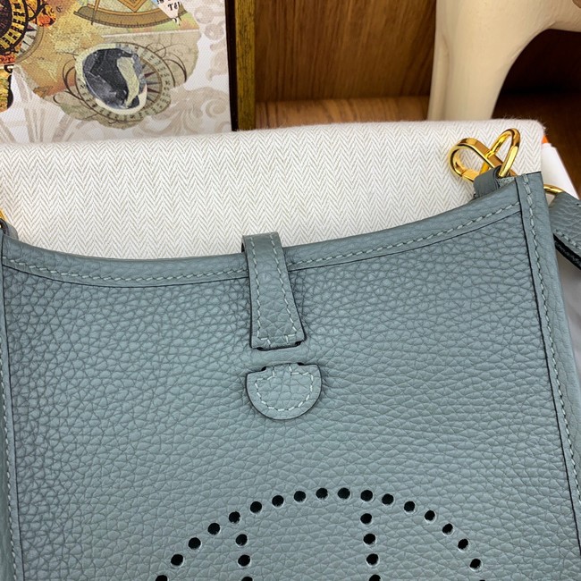 Hermes Evelyne original togo leather mini Shoulder Bag H15655-6
