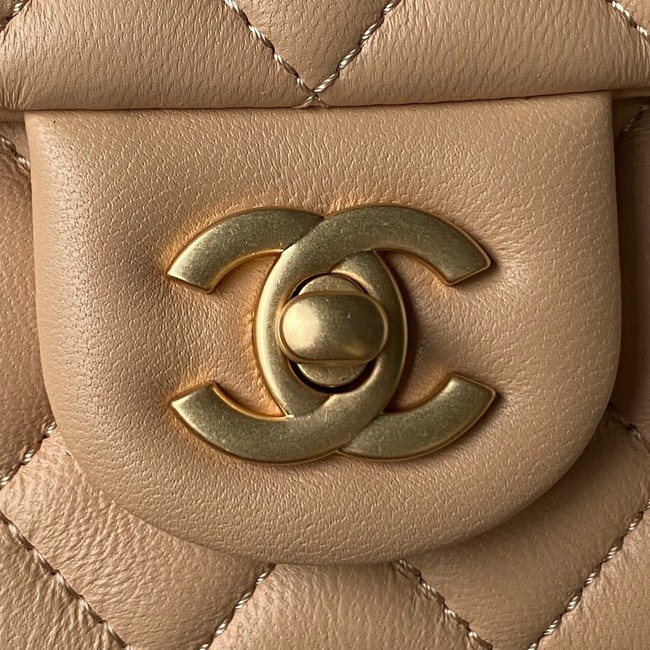 Chanel SMALL FLAP BAG AS4064 apricot