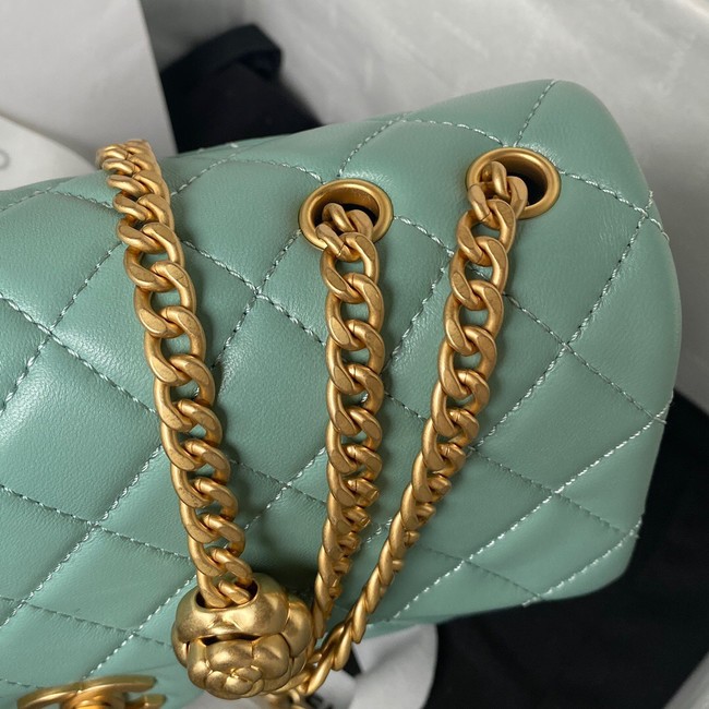 Chanel SMALL FLAP BAG AS4064 sky blue