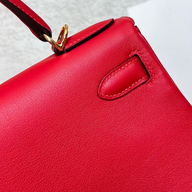 Hermes BOX Leather KL28 red
