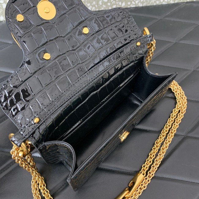 VALENTINO GARAVANI Loco Calf leather bag WA0K53 black
