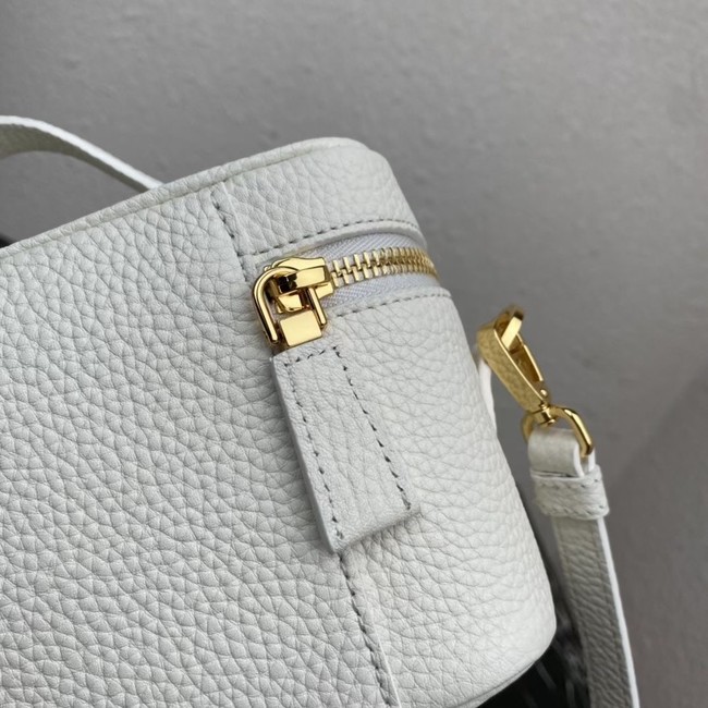 Prada Leather mini-bag 1BH202 white