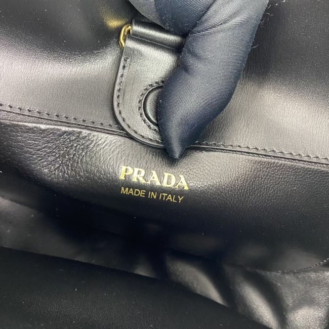 Prada Leather shoulder bag 1BC179 black