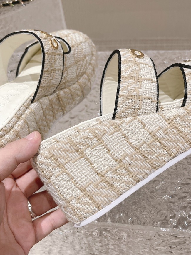 Chanel Womens slipper heel height 7CM 93400-4