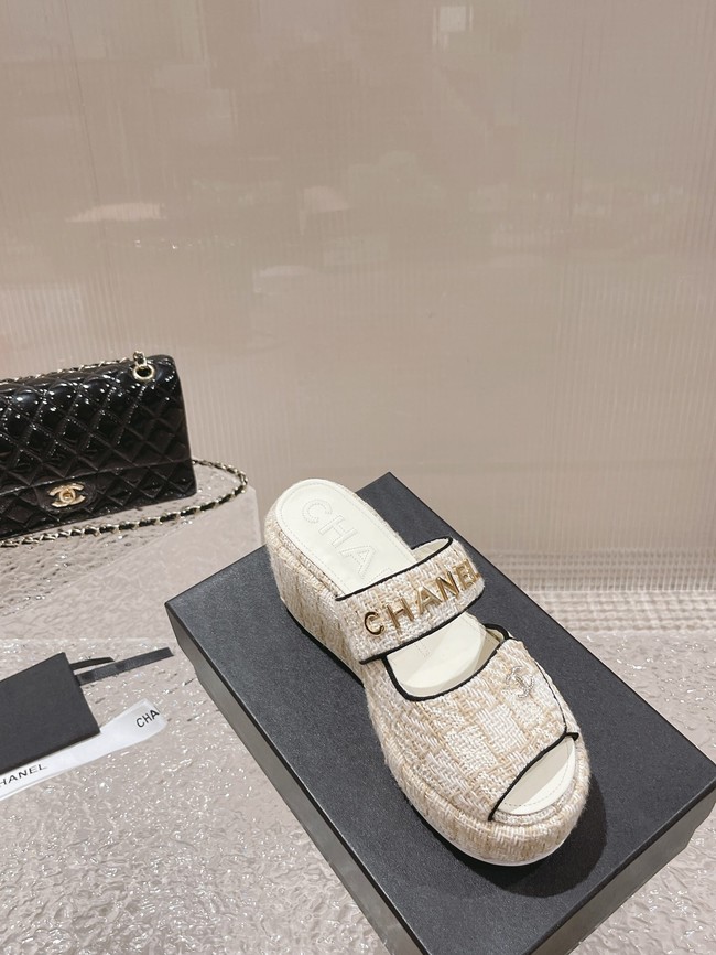 Chanel Womens slipper heel height 7CM 93400-4