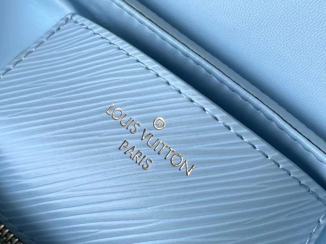 Louis Vuitton Twist PM M22515 Bleu Nuage Blue