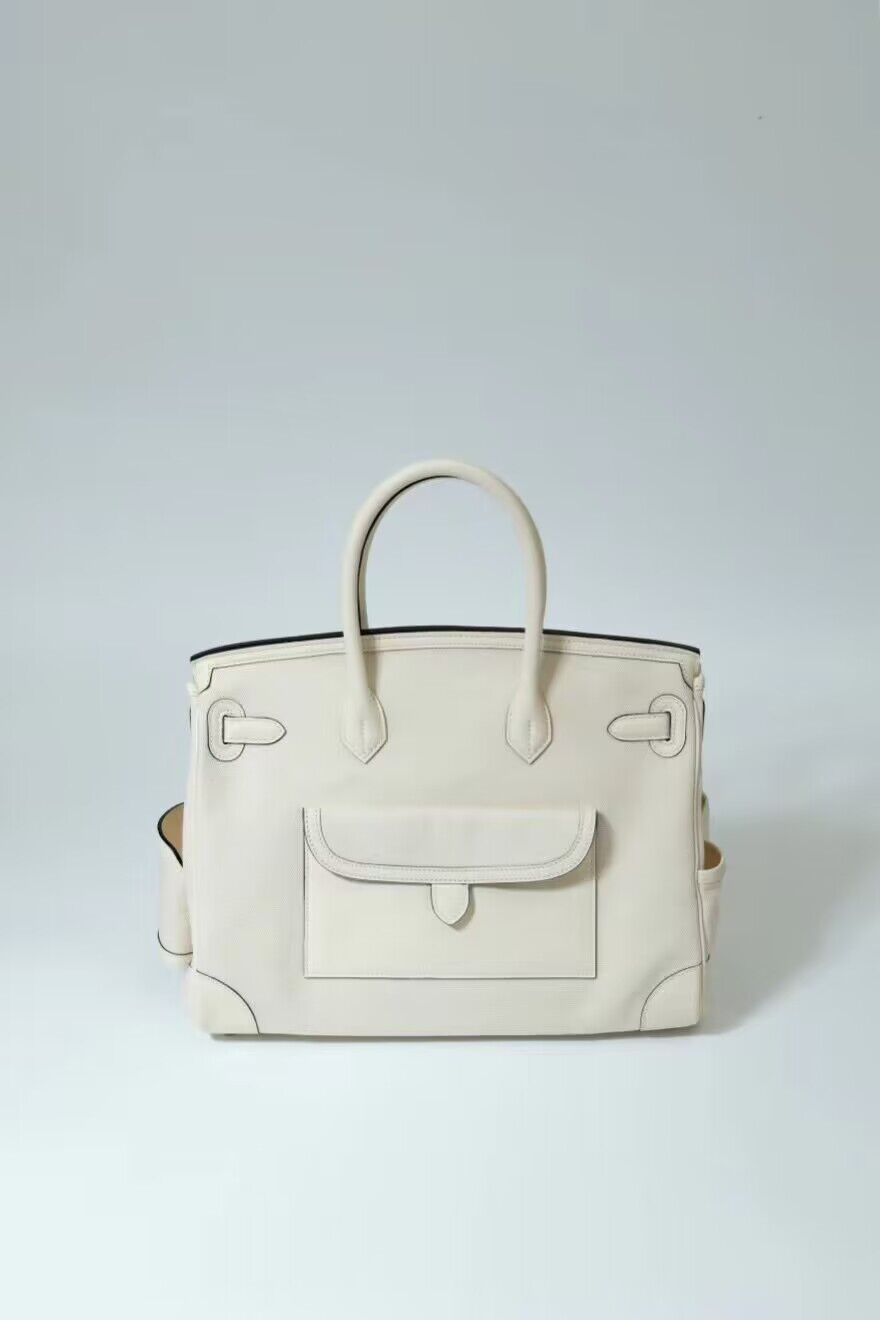 Hermes Original Leather Bag H6321 White