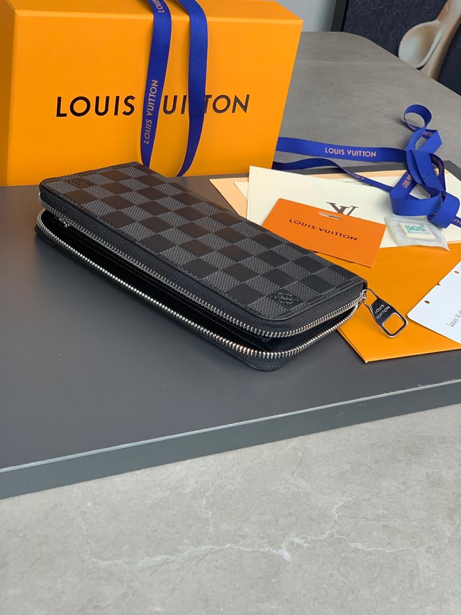Louis Vuitton Calf leather ZIPPY WALLET N60015