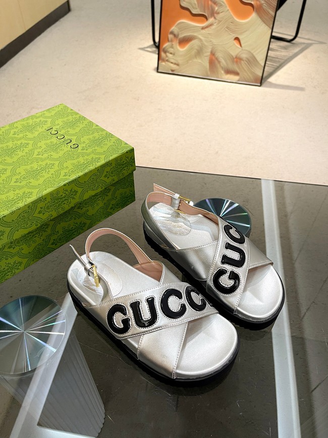 Gucci WOMENS INTERLOCKING G SANDAL 93534-2