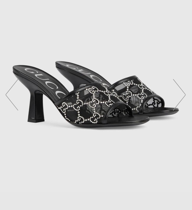 Gucci slides heel height 7.5CM 93527-1