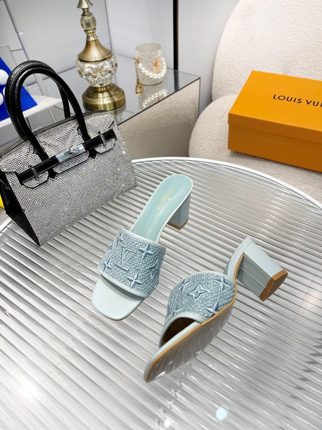 Louis Vuitton slides heel height 6.5CM 93529-2