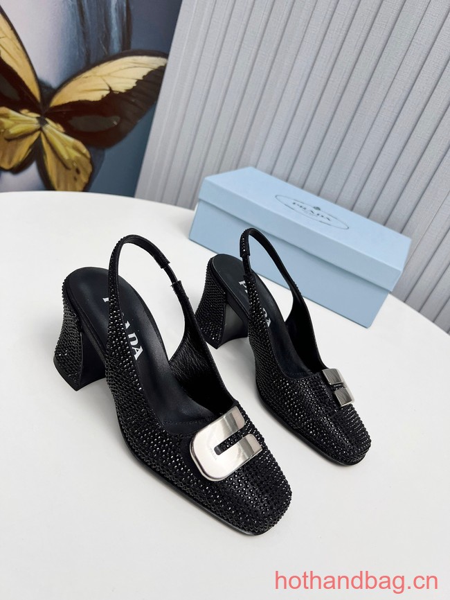 Prada shoes heel height 8.5CM 93725-2