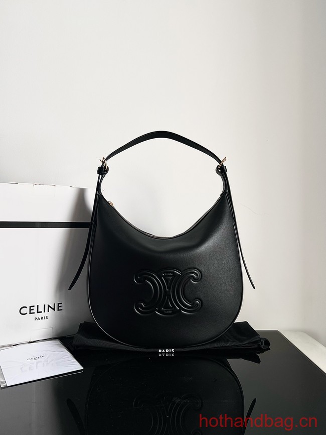Celine HELOISE BAG IN SUPPLE CALFSKIN 114713 black