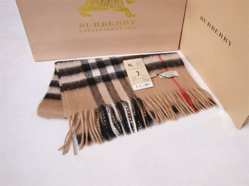 Burberry Cashmere Classic Giant Check Scarf