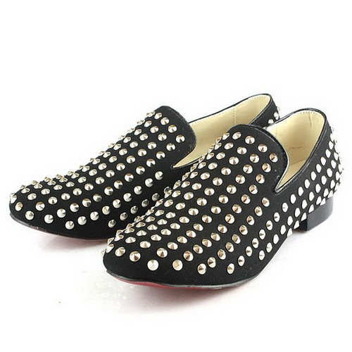 Christian Louboutin Rollerboy Spikes Mens Shoes Black