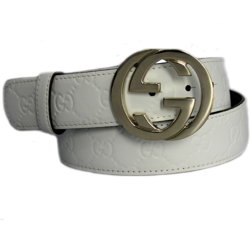 Gucci Belts 114876-4 Pure White