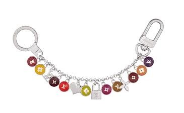 Louis Vuitton handbag pastilles chains key ring m65719