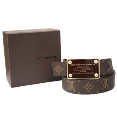 Louis Vuitton Belts 0119 Monogram Coffee