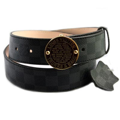 Louis Vuitton Belts 6976 Damier Black