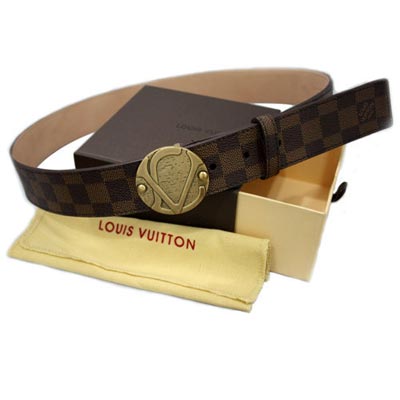Louis Vuitton Belts 6977 Damier Coffee