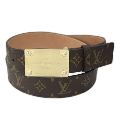 Louis Vuitton Belts 6978 Monogram Coffee