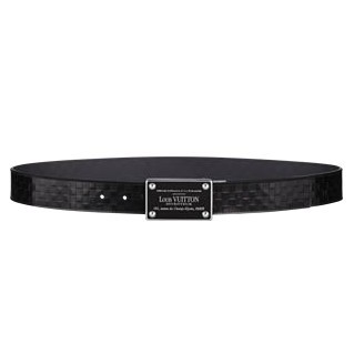 Louis Vuitton Initiales Damier Leather Belt M6820S
