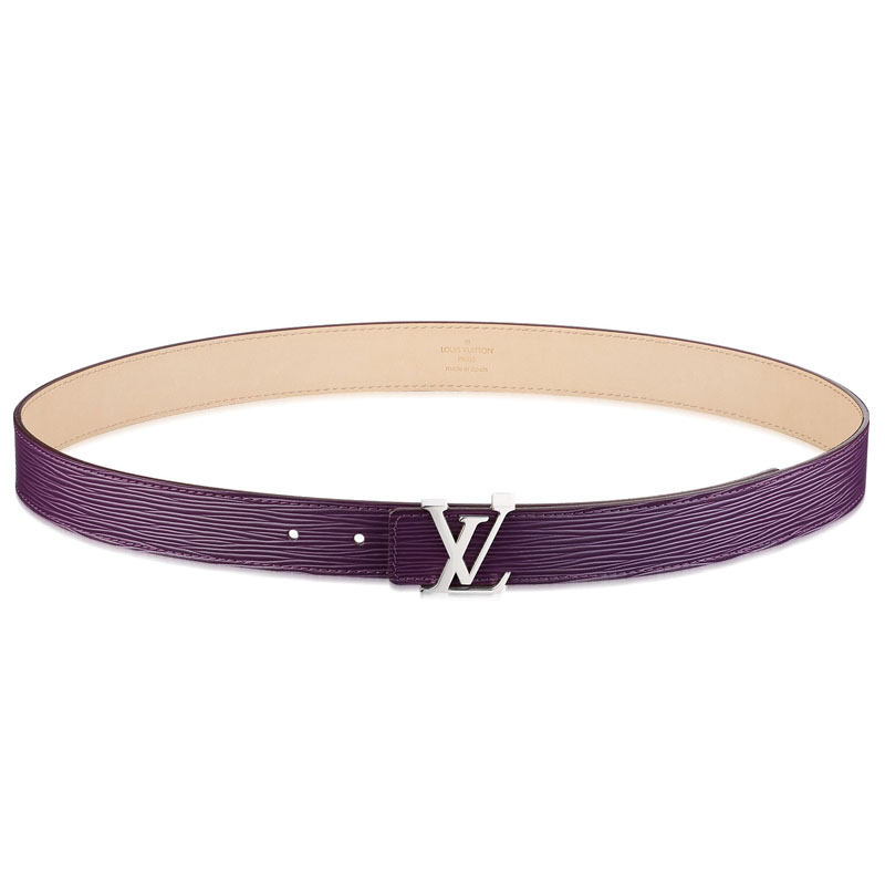 Louis Vuitton Initiales EPI Leather Belt M6961SA
