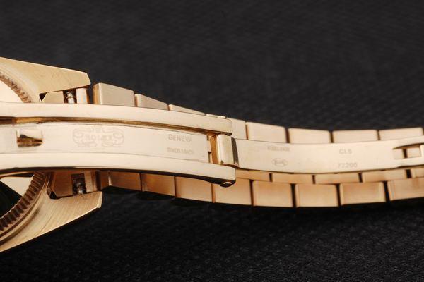 Rolex Datejust Mechanism Golden White Surface Women Watch-RD2462