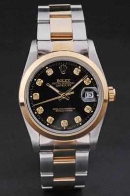 Rolex Datejust Stainless Steel Black Surface Watch-RD3870