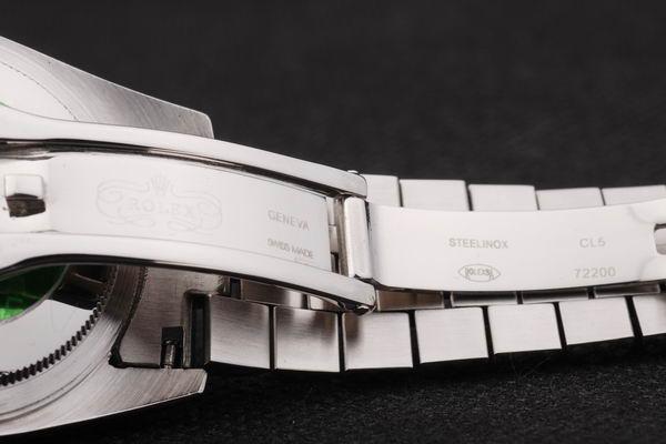 Rolex Datejust Swiss Mechanism Silver Black Watch-RD2379