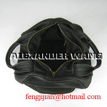 Alexander Wang Leather Duffle Bag 63460 Black
