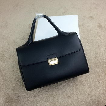 Celine Top Handle Bag in pelle originale C20135L nero