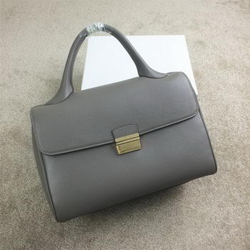 Celine Top Handle Bag in pelle originale C20135L Grigio