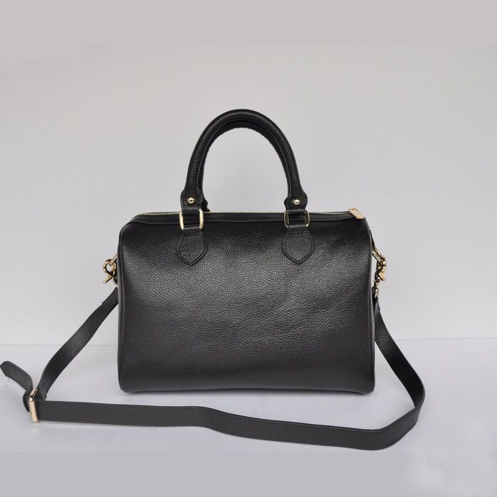 Chanel Boston Borse Clemence Leather A66883 Nero