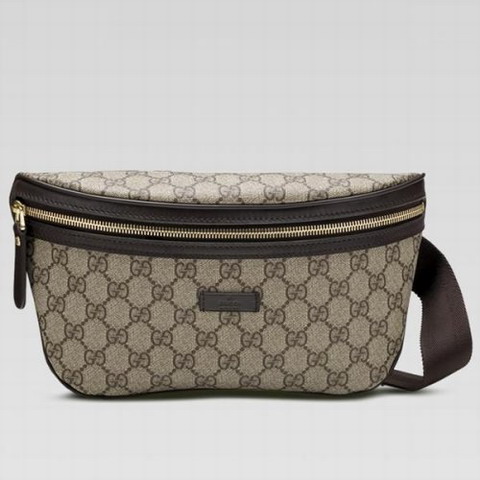 Gucci Outlet Belt Bag 233269 in beige / ebano