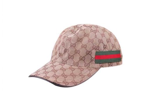 Gucci Outlet cappello da baseball con Web Beige