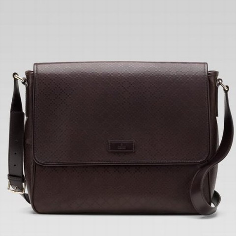 Gucci Medium Messenger Bag 223665 in Brown