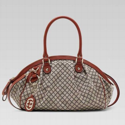 Gucci Sukey Boston Bag Medium 223974 a Diamante / Red