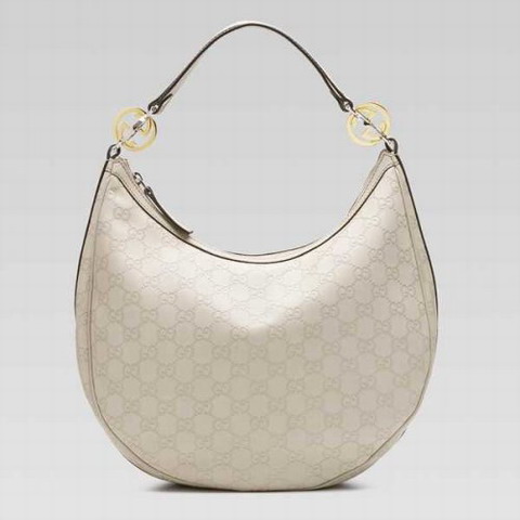 Gucci Outlet GG Twins Medium Hobo 232962 in Off-White