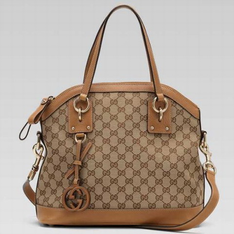 Gucci fascino Media Top Handle Bag 247249 in Beige / Marrone chi