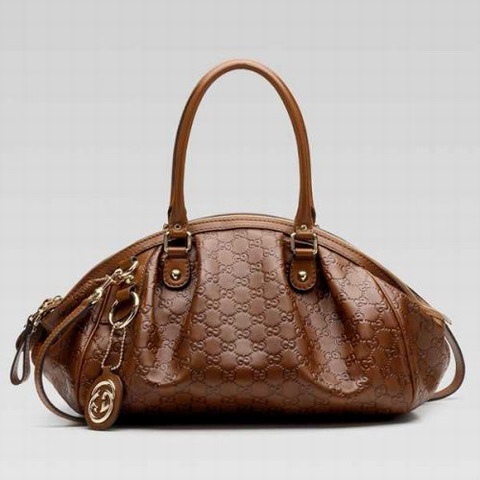 Gucci Sukey Boston Bag Medium 223974 in Brown